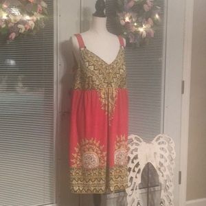 INC Dress 👗The color is more of a peach orange.